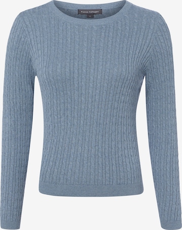 Pull-over Franco Callegari en bleu : devant