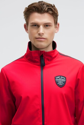 CAMP DAVID Between-Season Jacket in Red