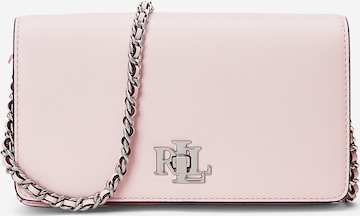 Sac à bandoulière Lauren Ralph Lauren en rose : devant