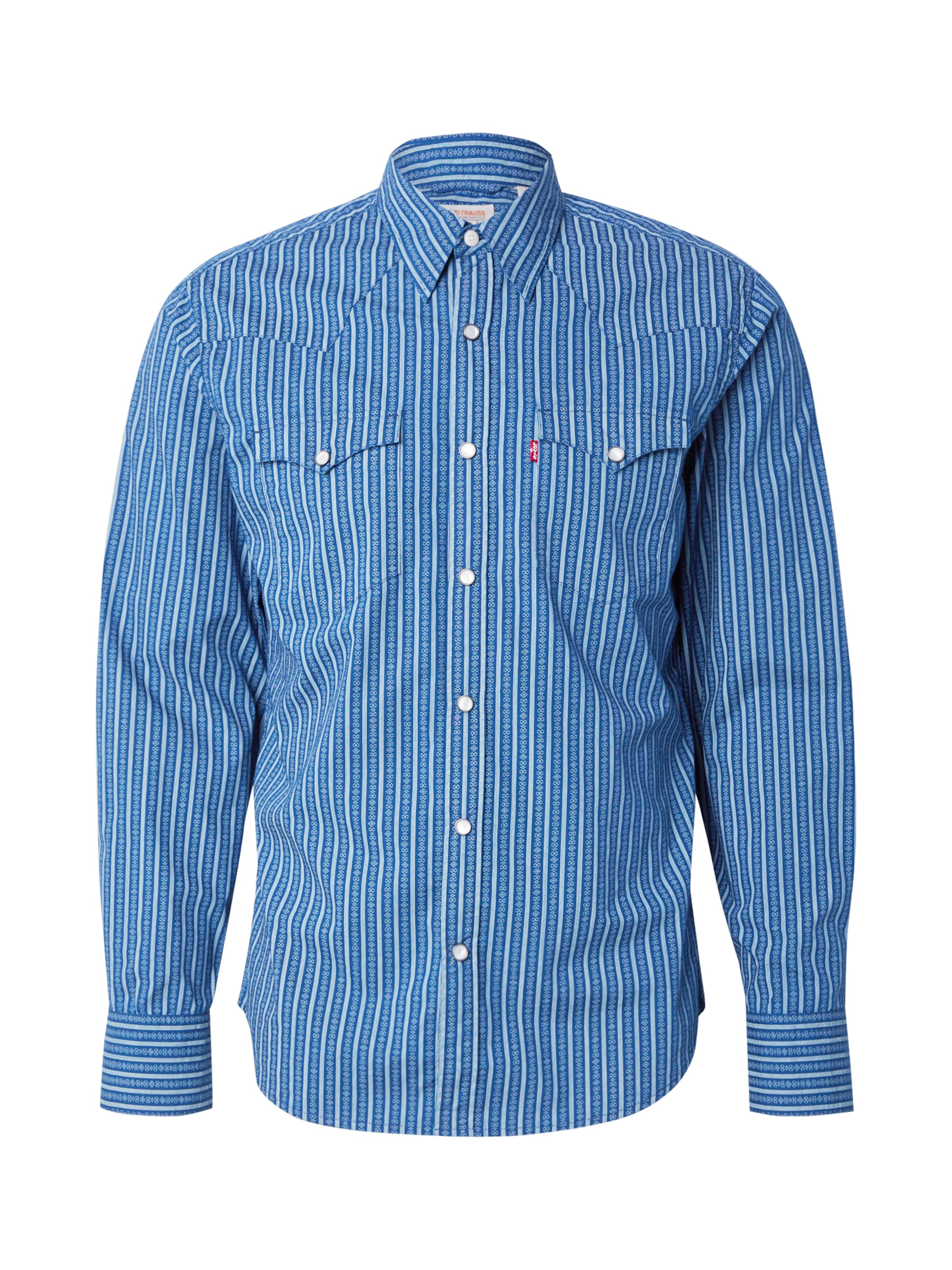 Cămașă 'Barstow Western Standard Shirt' de la LEVI'S ® pe albastru: față