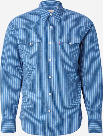 LEVI'S ® Рубашка 'Barstow Western Standard Shirt' в Синий: спереди