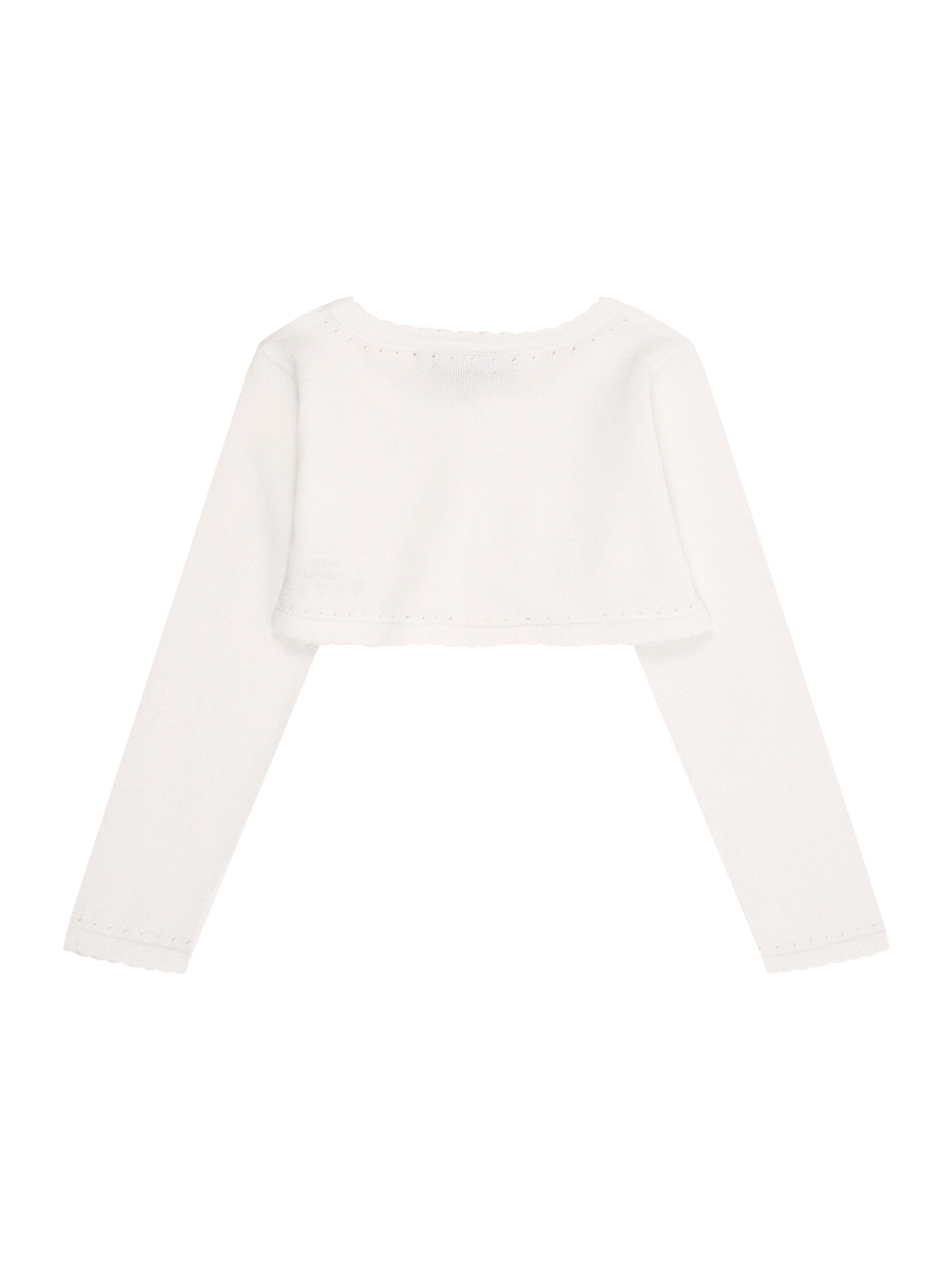 Danamade Πλεκτή ζακέτα σε λευκό