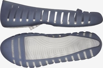 Crocs Ballerina 40,5 in Blau: Vorderseite