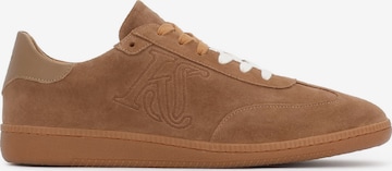 Baskets basses Kazar Studio en marron : devant