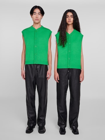 Vestes en maille IIQUAL en vert : devant