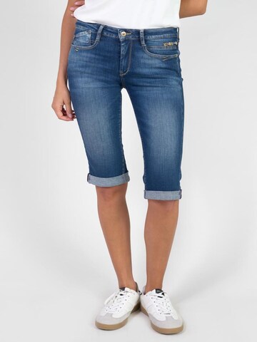 Le Temps Des Cerises Slim fit Jeans 'Phil' in Blue: front