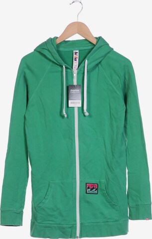 BILLABONG Sweatshirt & Zip-Up Hoodie in L in Green: front
