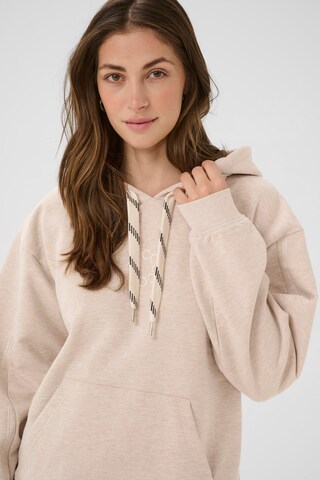Cream Sweatshirt 'Mirabella' in Beige