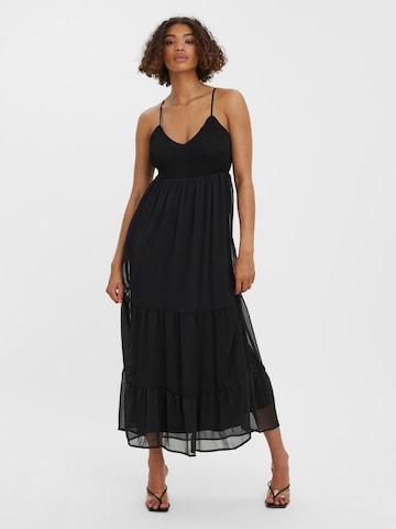 VERO MODA Letní šaty 'Makayla' – černá