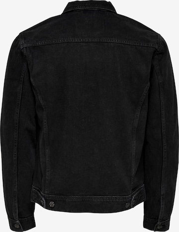 Only & Sons Between-Season Jacket 'Duke' in Black