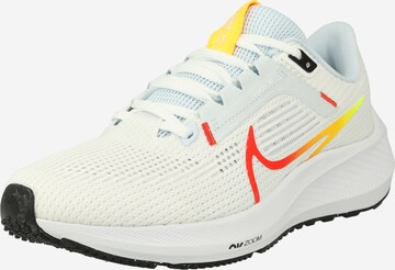 NIKE Running Shoes 'Air Zoom Pegasus 40' in White: front