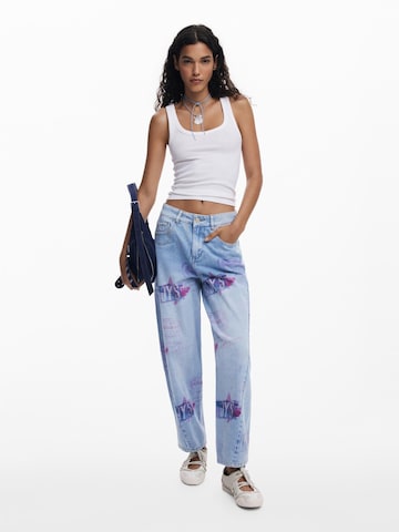 Desigual Loosefit Jeans in Blauw