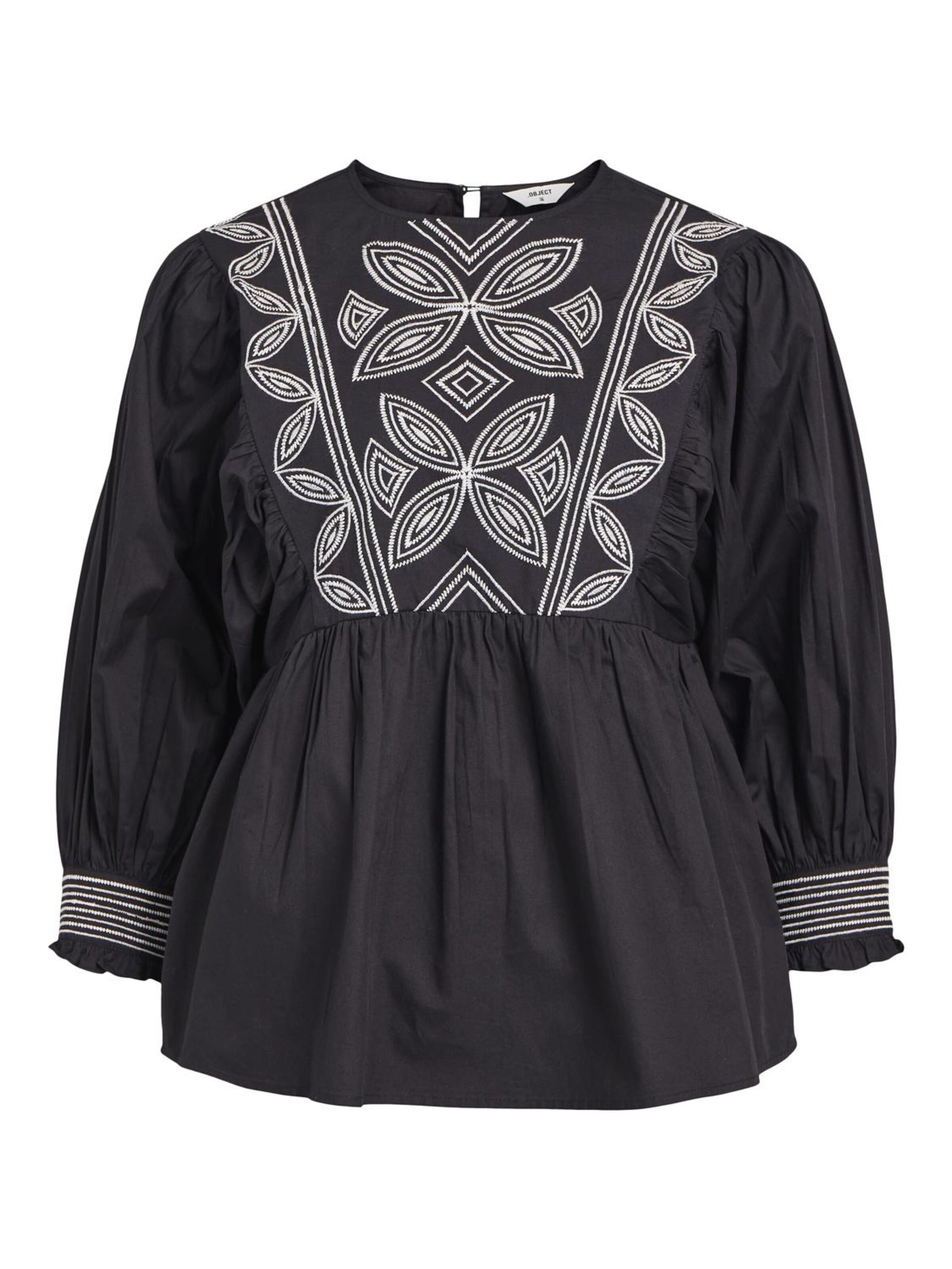 OBJECT Blouse 'Ali' in Black: front