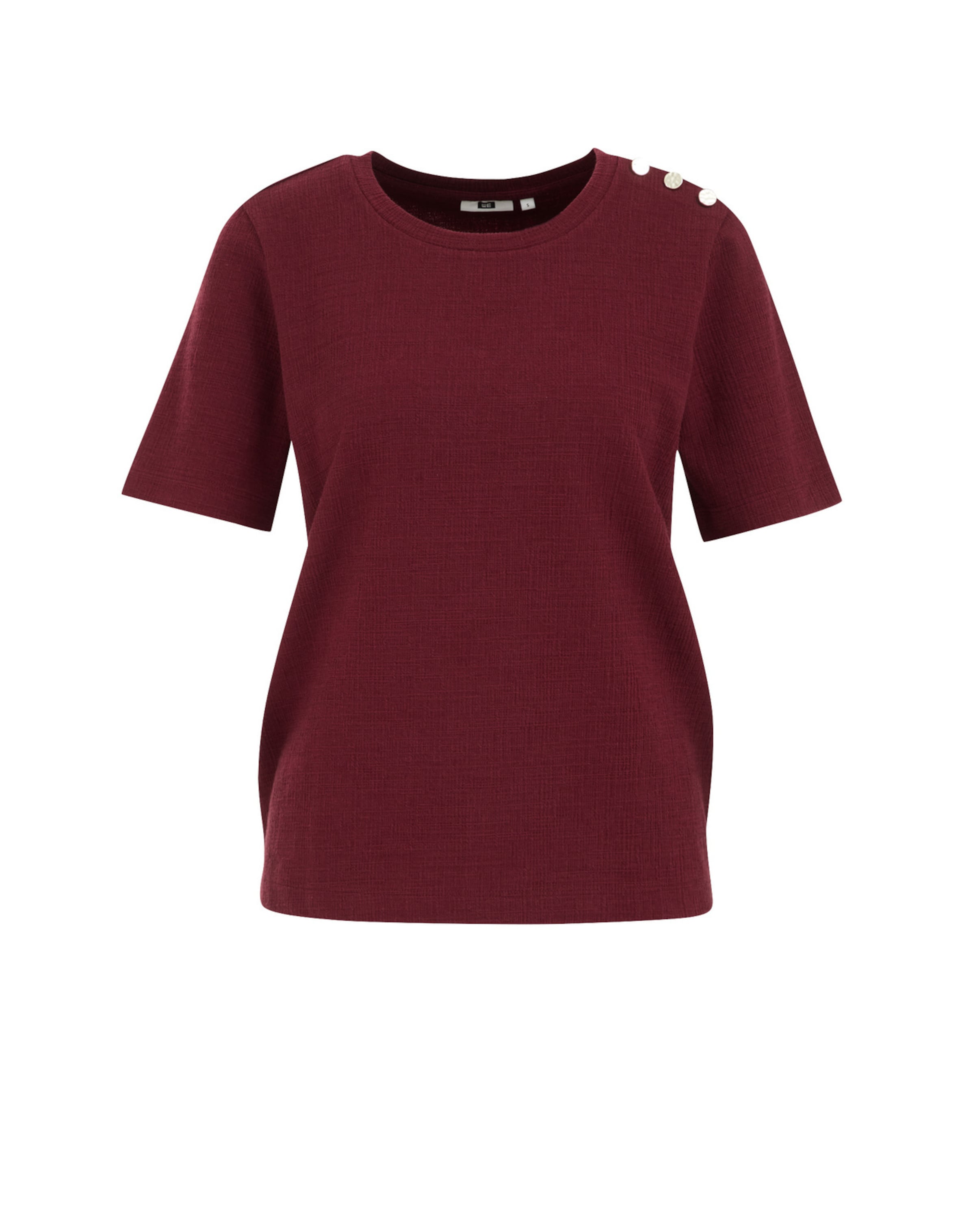 Maglietta WE Fashion di colore rosso vino, Visualizzazione prodotti