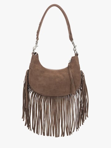 Estro Shoulder bag '99098' in Brown