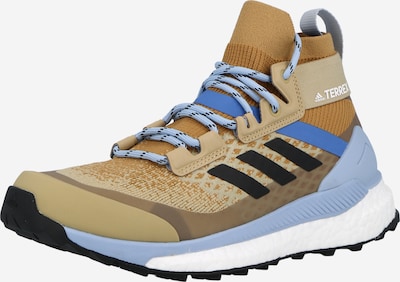 ADIDAS PERFORMANCE Chaussure basse en sable / bleu clair / brocart / noir, Vue avec produit