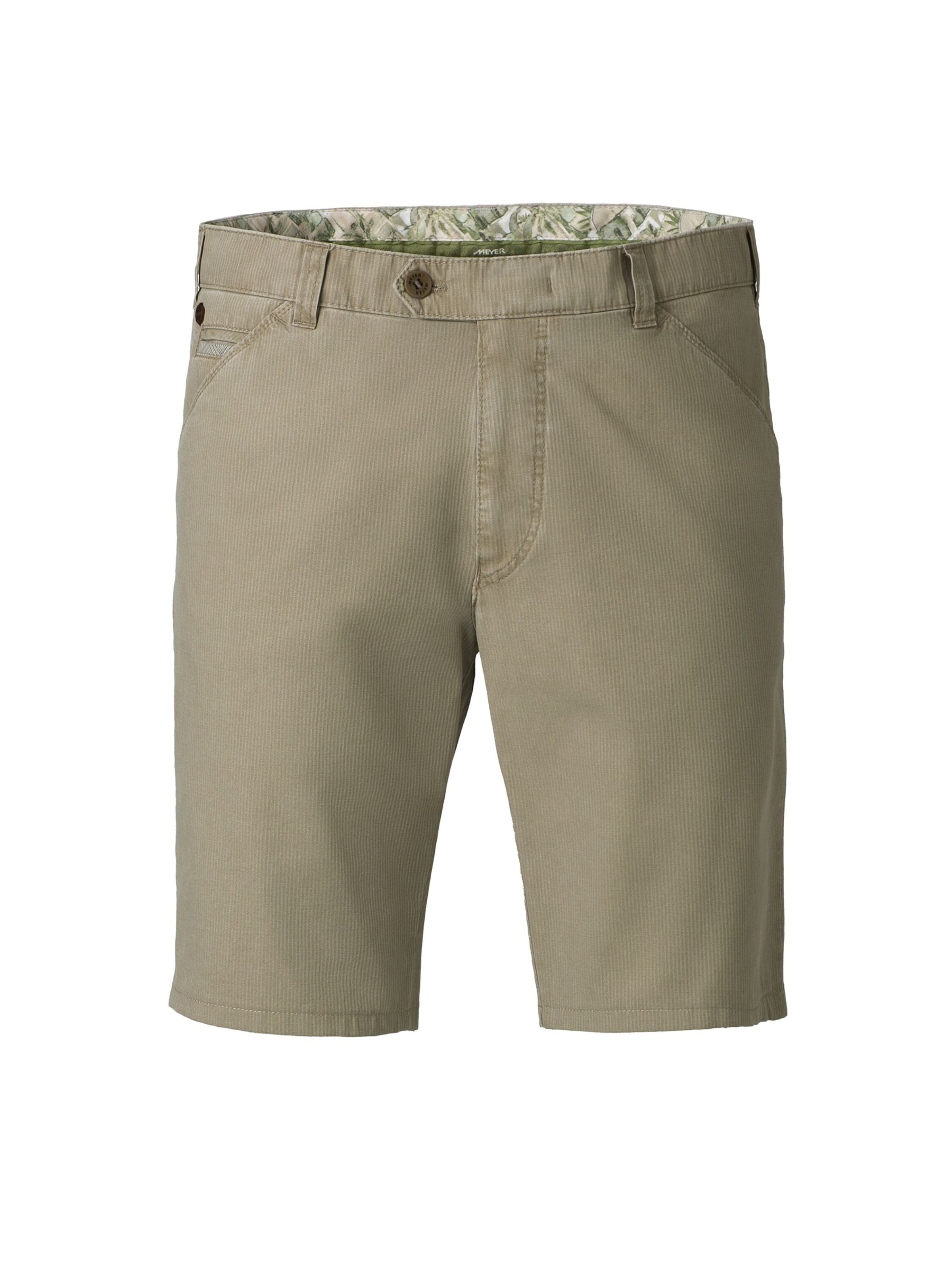 MEYER Chino Pants 'Chicago' in Beige: front