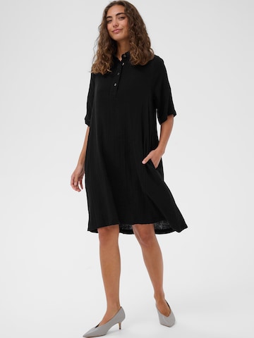 CULTURE Jurk in Zwart: voorkant