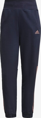 ADIDAS SPORTSWEAR Workout Pants in Blue: front