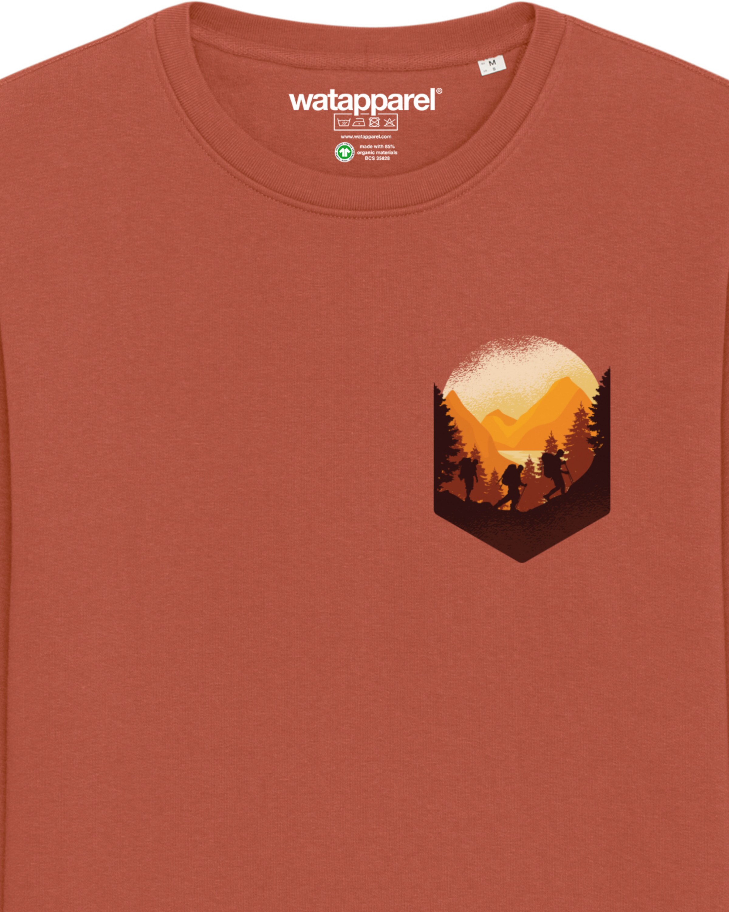 Watapparel Sweatshirt in Braun