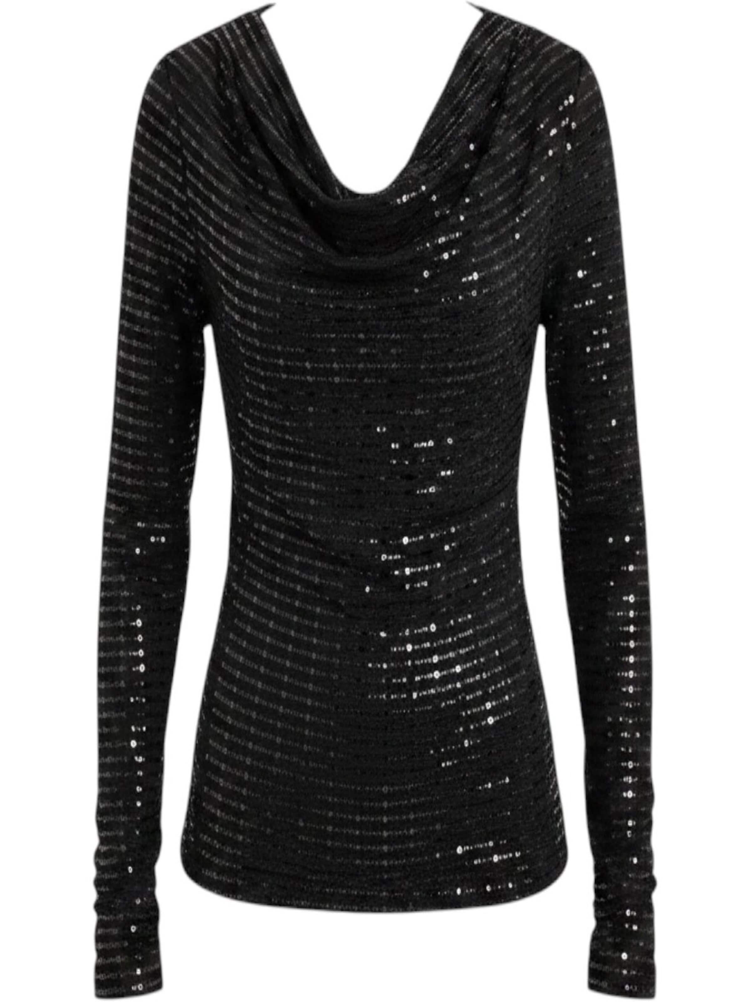 HOME STORE Shirt in Schwarz: Vorderseite