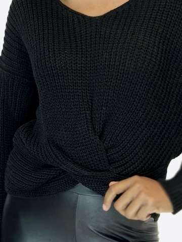 Elara Pullover in Schwarz