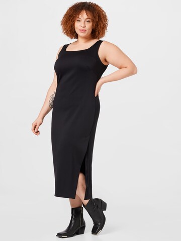 Calvin Klein Curve Dress in Black: front