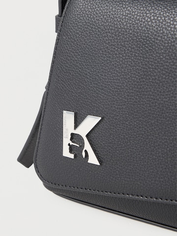 KARL LAGERFELD JEANS Наплечная сумка 'GEO' в Черный