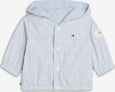 TOMMY HILFIGER Veste mi-saison en bleu clair / blanc, Vue avec produit