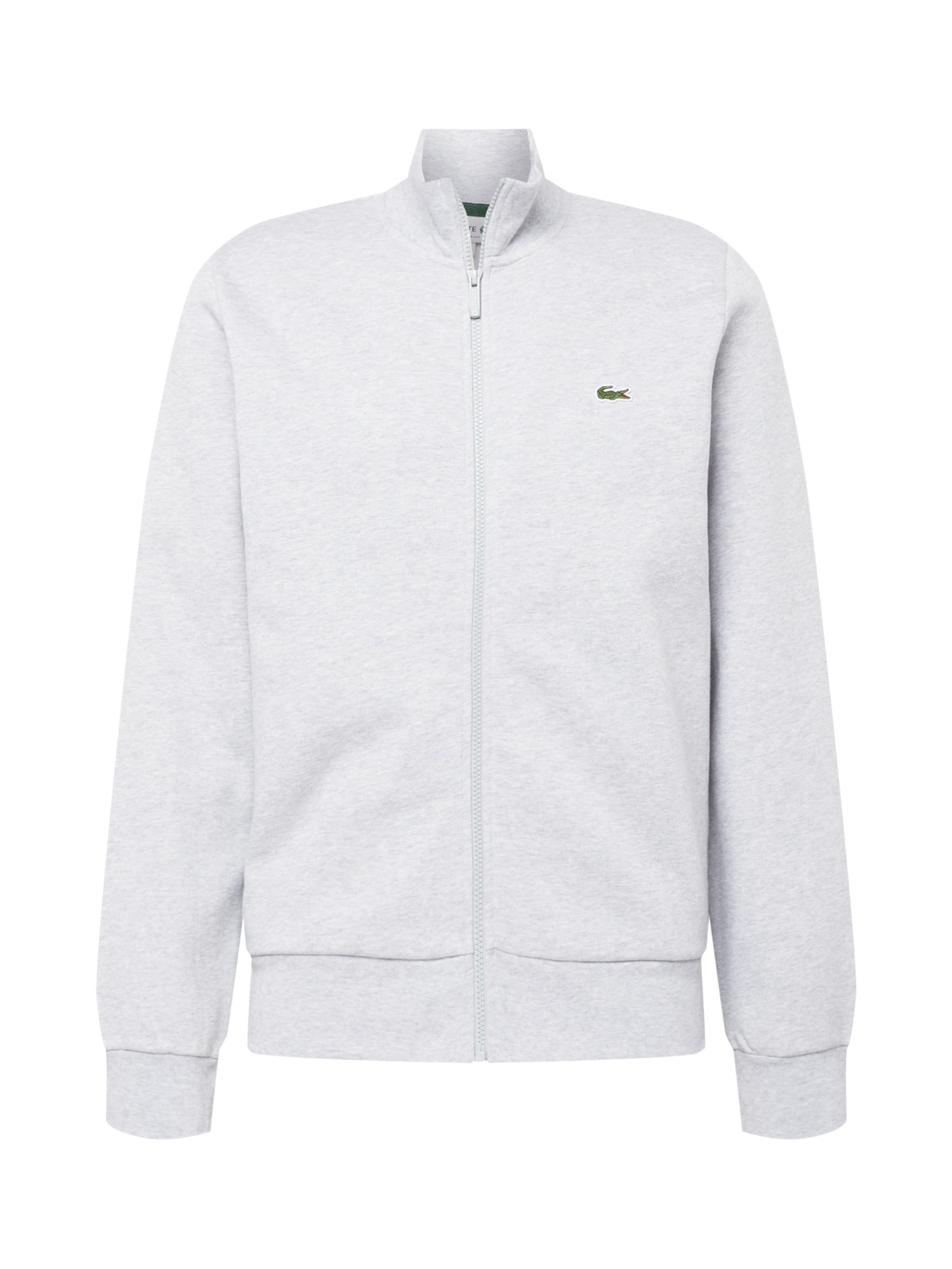 Veste de survêtement LACOSTE en gris : devant