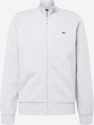 LACOSTE Sweatjacke in Grau: predná strana