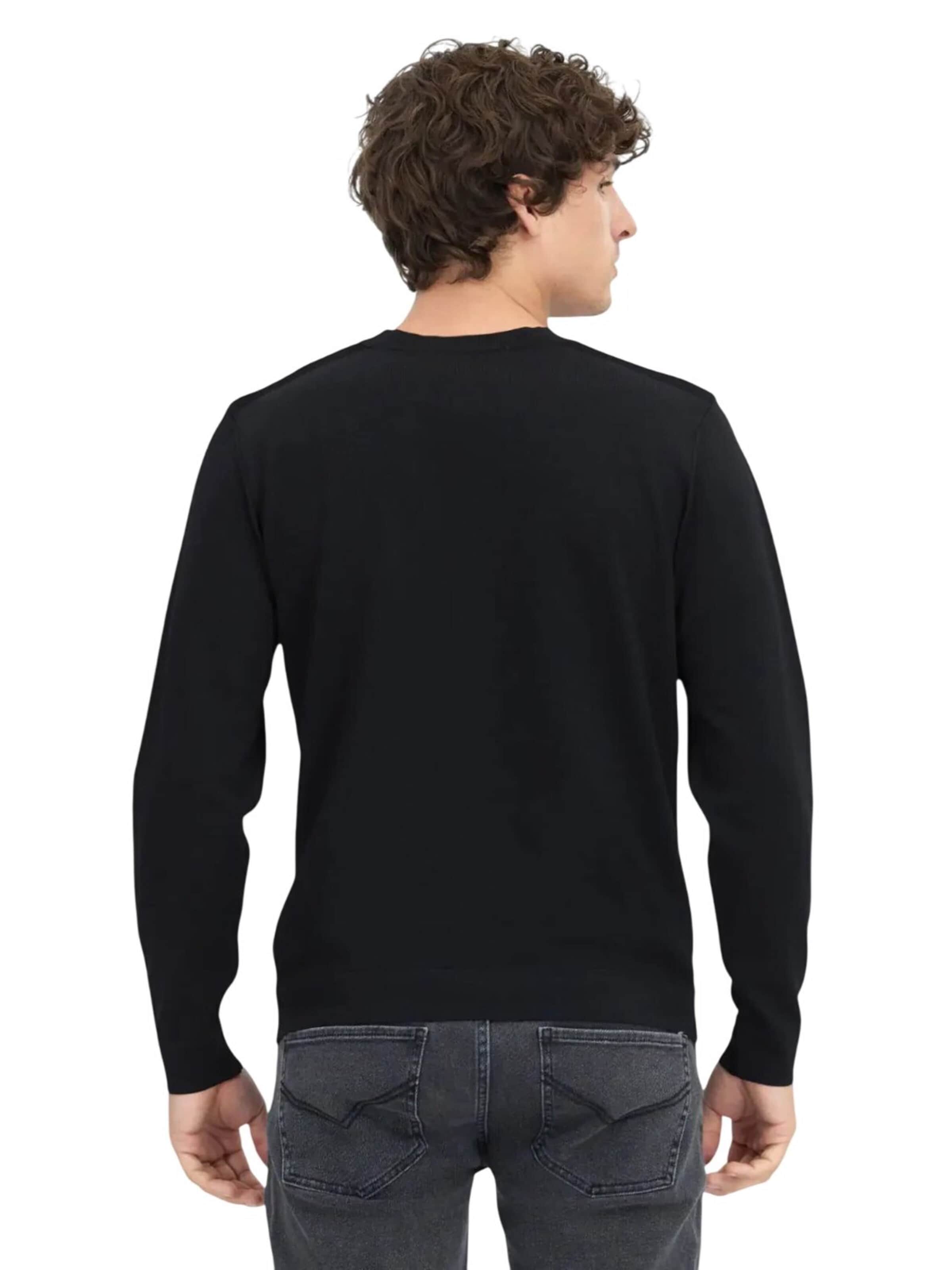 Ramsey Knit Cardigan in Black
