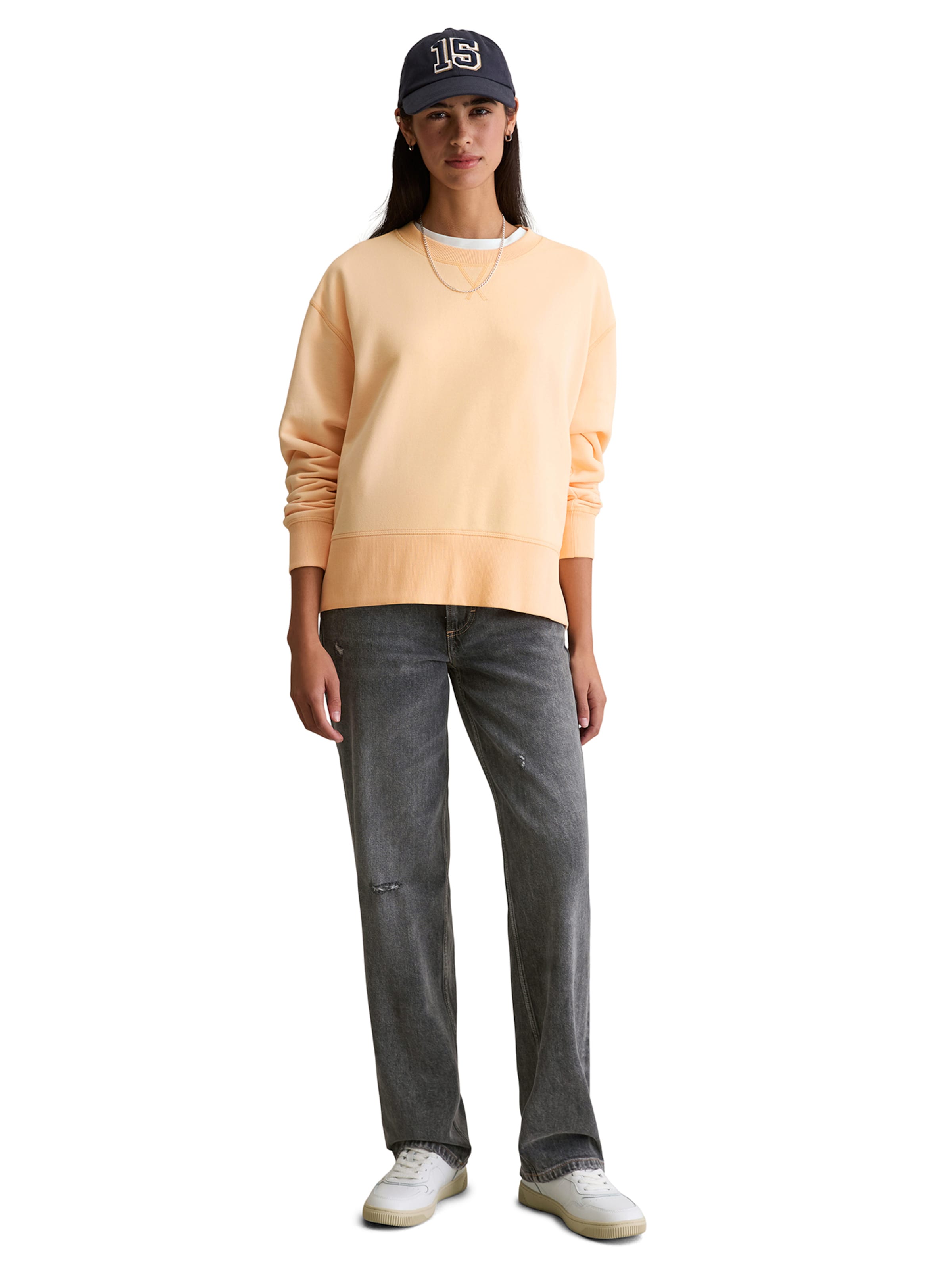 Marc O'Polo DENIM Свитшот в Оранжевый