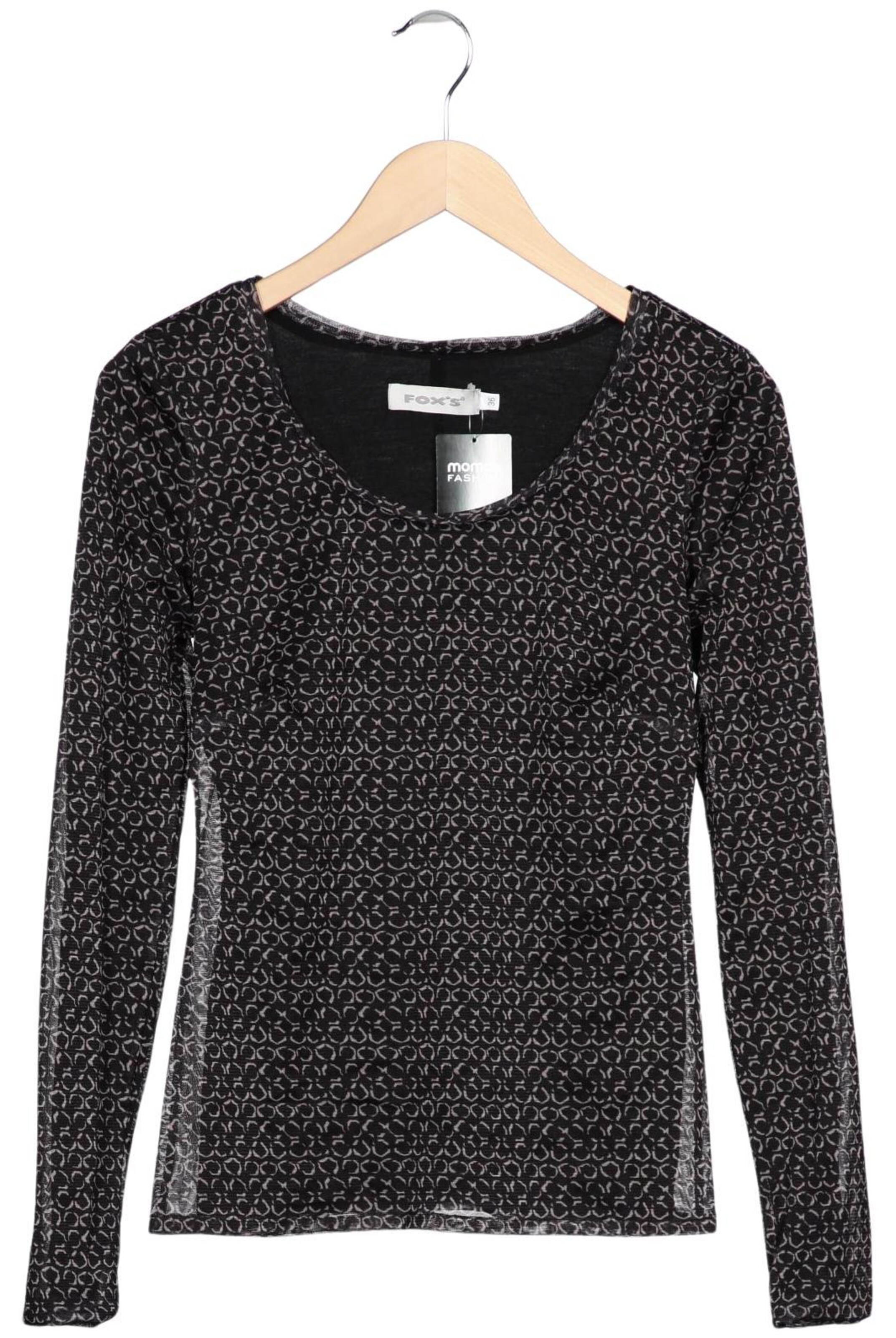 FOX’S Top & Shirt in S in Black: front