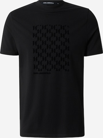 Karl LagerfeldMajica - crna boja: prednji dio