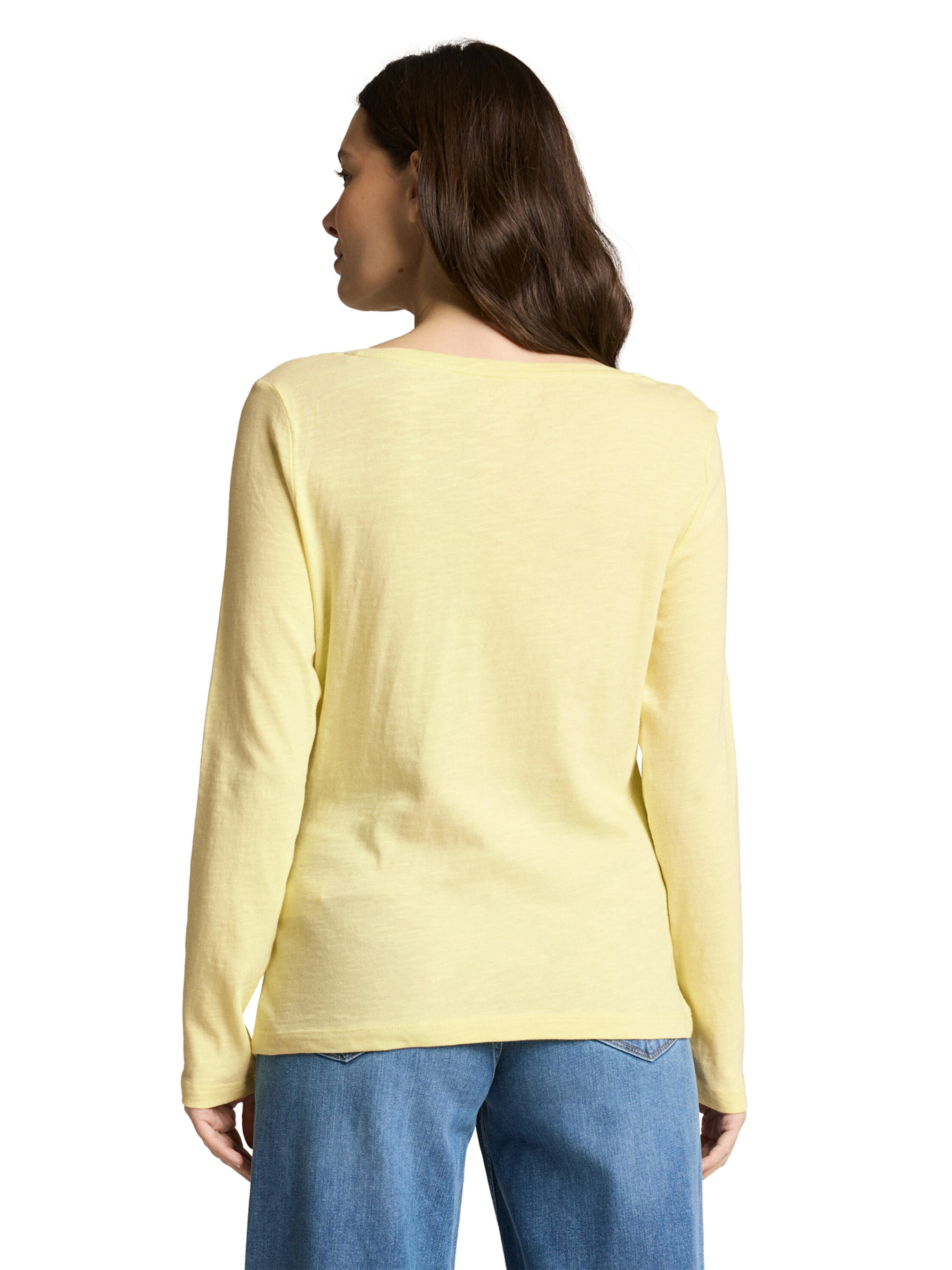 TOM TAILOR Shirts i gul