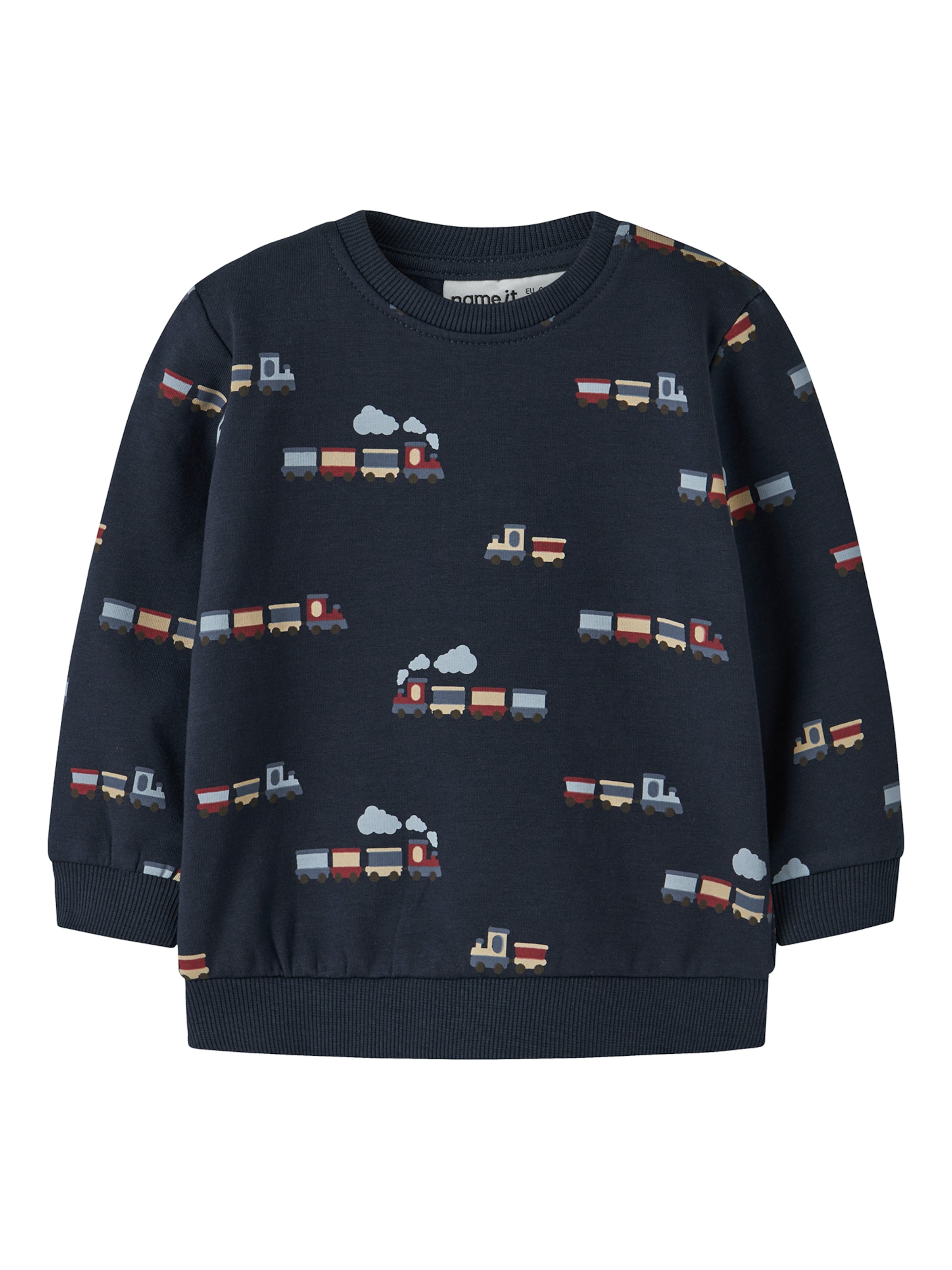 NAME IT Свитшот 'NBMVIMMER' в Синий: спереди