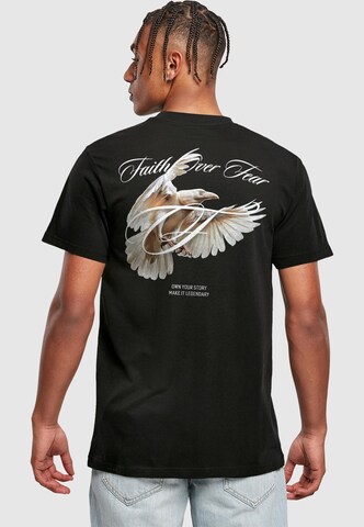 Mister TeeMajica 'Fearless Crow' - crna boja: prednji dio