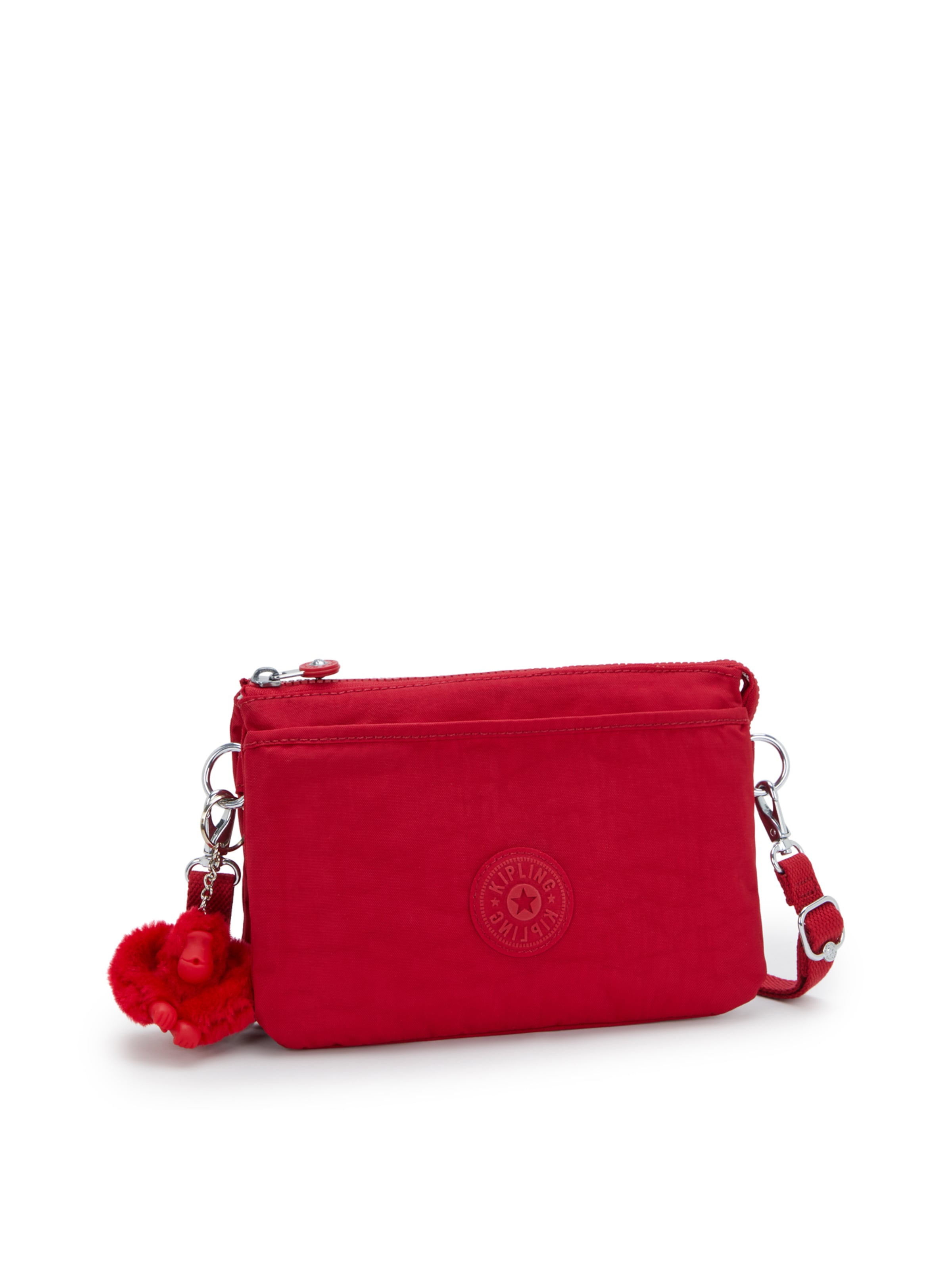 KIPLING Torba za čez ramo 'Riri' | rdeča barva