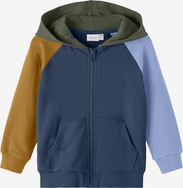 NAME IT Zip-Up Hoodie 'Lava' in Blue: front