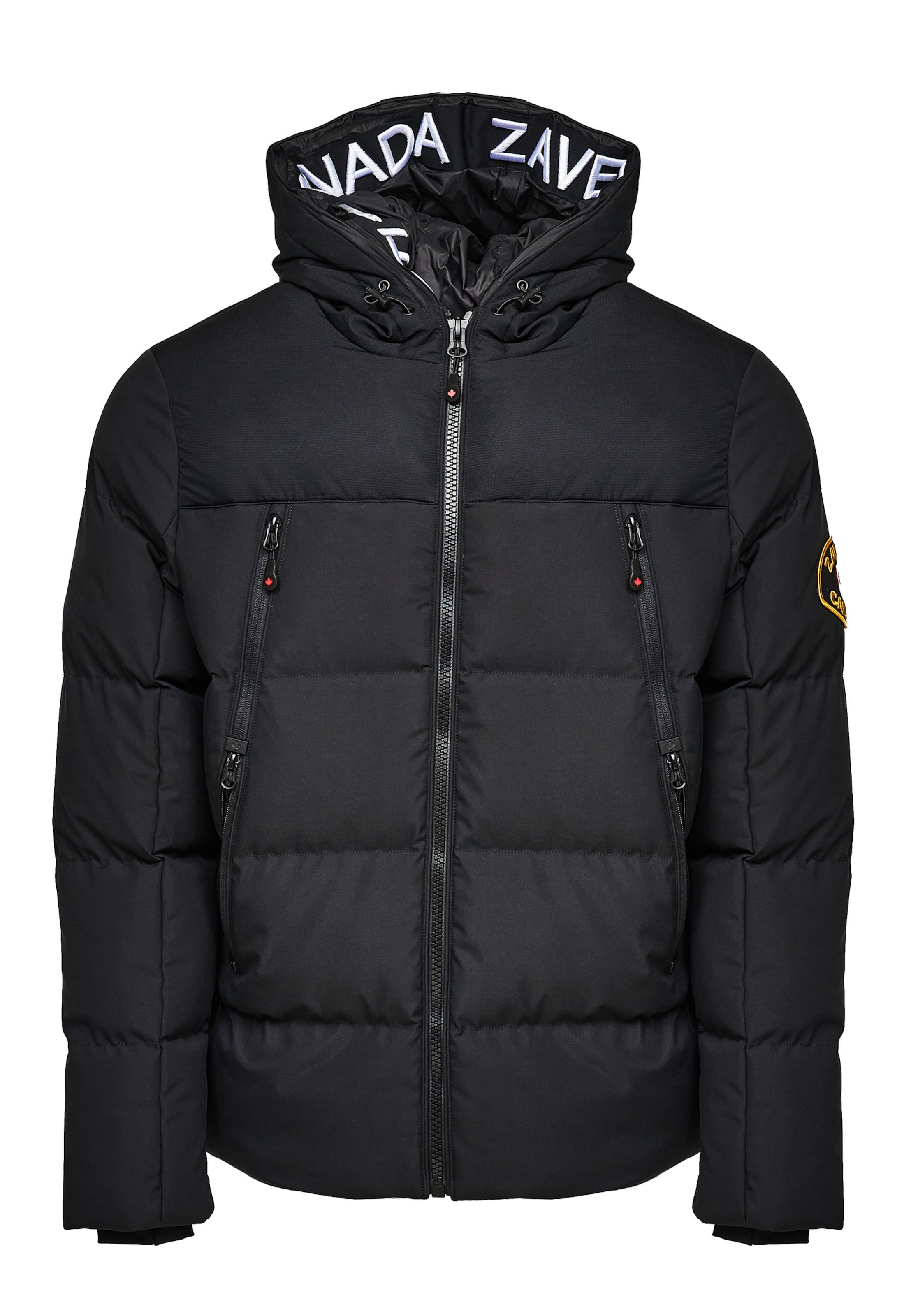 Zavetti Canada Winter jacket 'Malvini 2.0' in Black: front