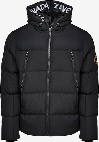 Veste d’hiver ' ' Zavetti Canada en noir : devant