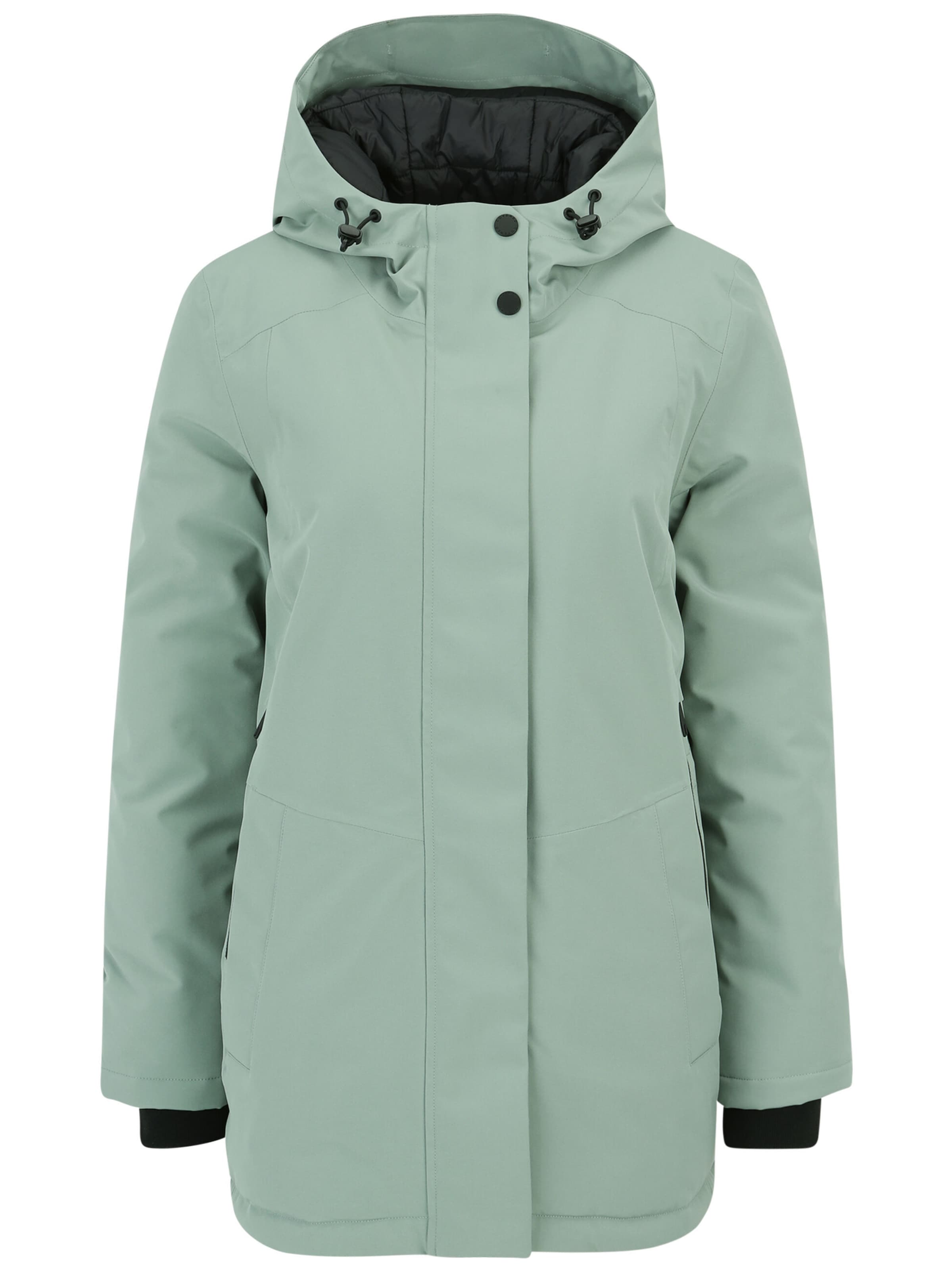 New View Winter Jacket in Green: front