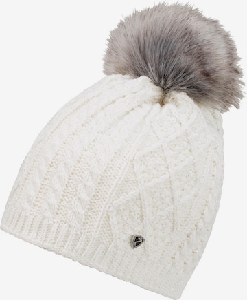 ZIENER Athletic Hat 'ILLHORN' in White: front