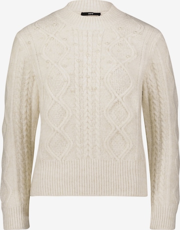 Pull-over zero en blanc : devant