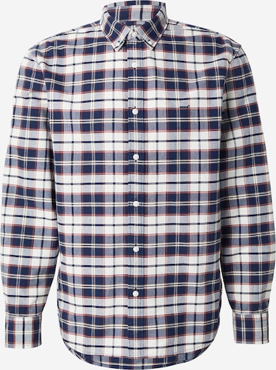 Marškiniai 'AUTHENTIC' iš LEVI'S ®, spalva – tamsiai mėlyna jūros spalva / šviesiai geltona / tamsiai raudona / balta, Prekių apžvalga