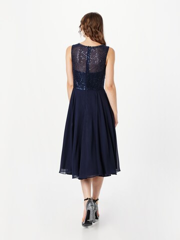 Robe de cocktail SWING en bleu