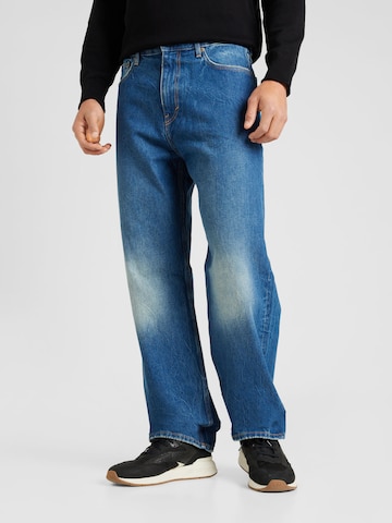 WEEKDAY Loosefit Jeans 'Galaxy Hanson' in Blauw: voorkant