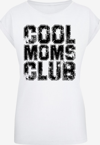 F4NT4STIC T-Shirt 'Mothers Day Modern Love Statement Trendy Slogan' in Weiß: Vorderseite