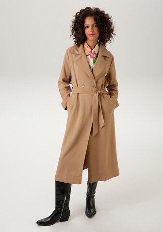 Aniston CASUAL Between-Seasons Coat in Beige